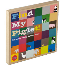 FIND MY PIGLET. THE ANIMAL FAMILY MEMORY GAME 1