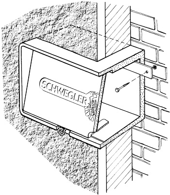 Nº 16S CAJA NIDO PARA VENCEJO COMÚN CON PROTECCIÓN CONTRA ESTORNINOS 4