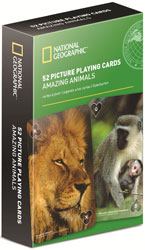 BARAJA DE CARTAS AMAZING ANIMALS NATIONAL GEOGRAPHIC 1