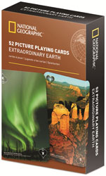 BARAJA DE CARTAS EXTRAORDINARY EARTH NATIONAL GEOGRAPHIC 1