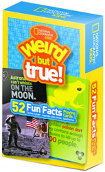 BARAJA DE CARTAS WEIRD BUT TRUE NATIONAL GEOGRAPHIC 1