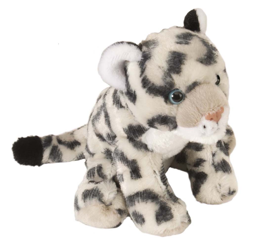 PELUCHE DE CRIA DE LEOPARDO DE LAS NIEVES