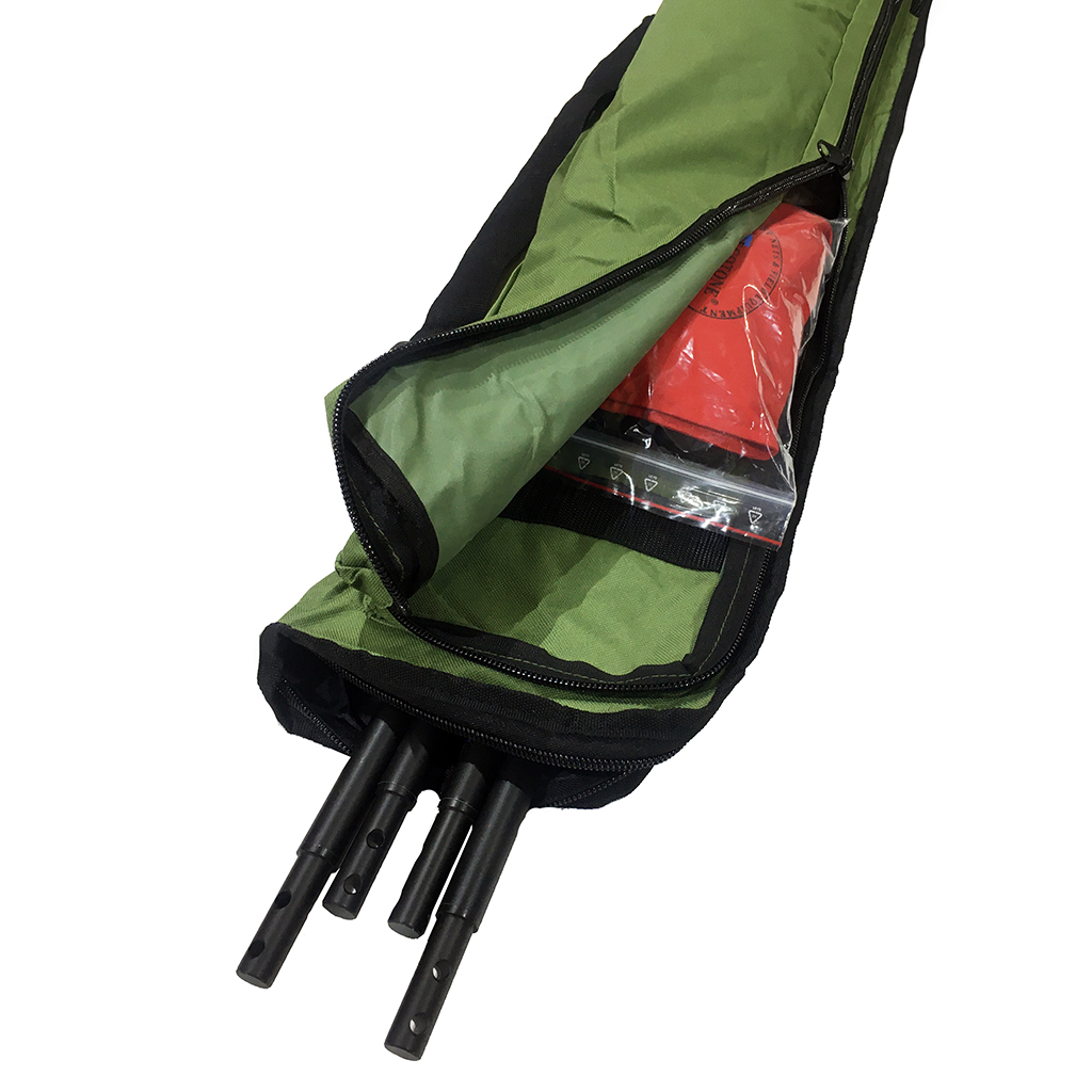 FUNDA O BOLSA DE TRANSPORTE PARA MÁSTILES, CAÑAS O PALOS TELESCÓPICOS Y REDES DE ANILLAMIENTO 2
