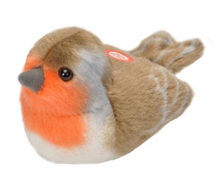 PELUCHE DE PETIRROJO CON CANTO 1