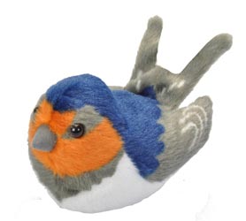 PELUCHE DE GOLONDRINA CON CANTO 1