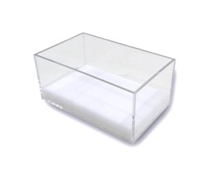 CAJA ENTOMOLÓGICA DE PLÁSTICO APILABLE SIN TAPA 95 x 59 x 45 mm         2