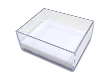 CAJA ENTOMOLÓGICA DE PLÁSTICO APILABLE SIN TAPA 118 x 96 x 45 mm      2