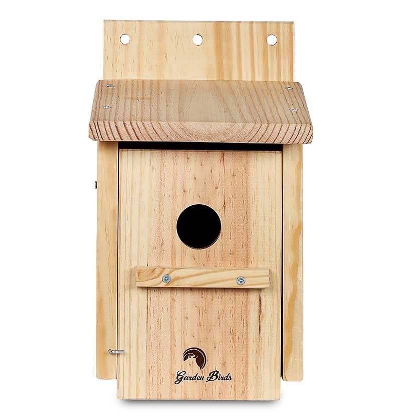 CAJA NIDO DE MADERA PARA PÁJAROS PAREADA 32MM 3