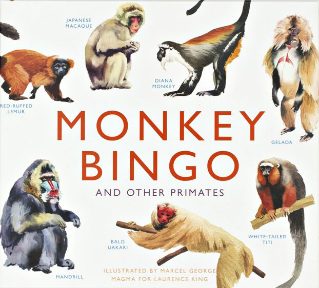 MONKEY BINGO AND OTHER PRIMATES - BINGO DE PRIMATS - BINGO DE PRIMATES