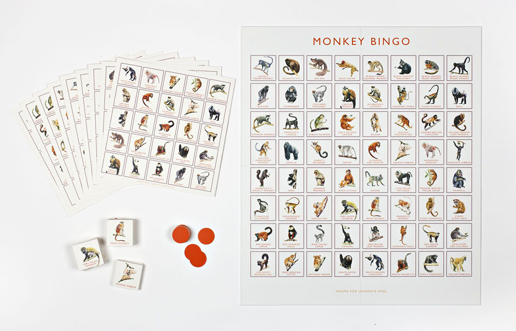 MONKEY BINGO AND OTHER PRIMATES - BINGO DE PRIMATS - BINGO DE PRIMATES 2