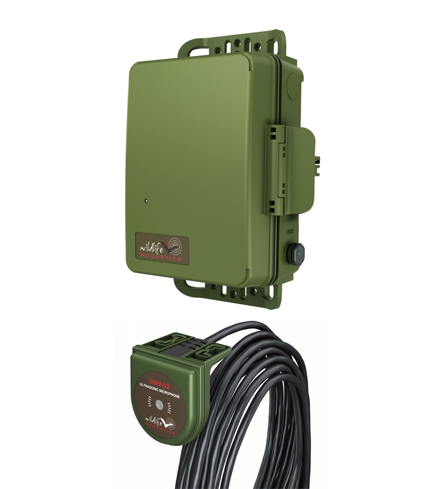 KIT ORYX GRABADORA DE ULTRASONIDOS PASIVA SONG METER SM4BAT FS + MICRÓFONO DE ULTRASONIDOS SMM-U2 CON 5 M DE CABLE WILDLIFE ACOUSTICS