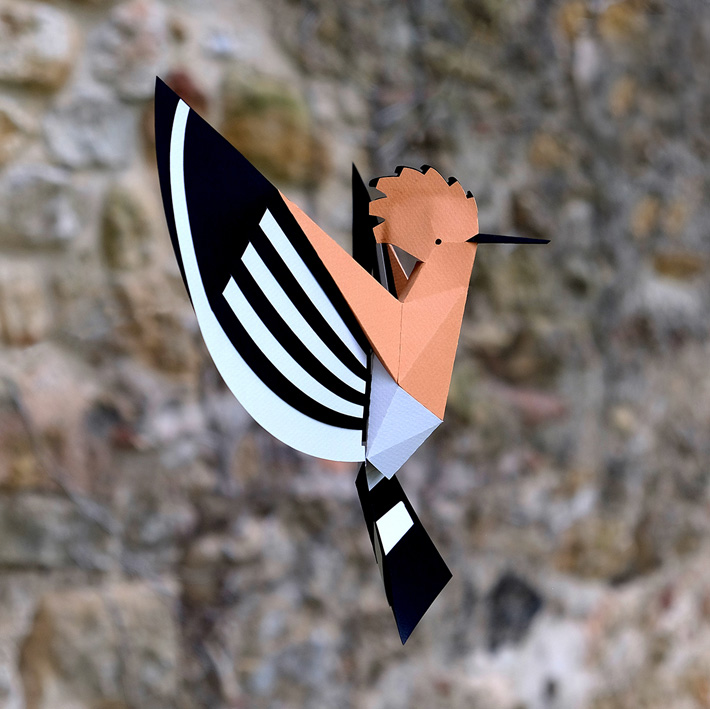 PLEGOPAPER- FIGURA RECORTABLE DE ABUBILLA (PUPUT) 2