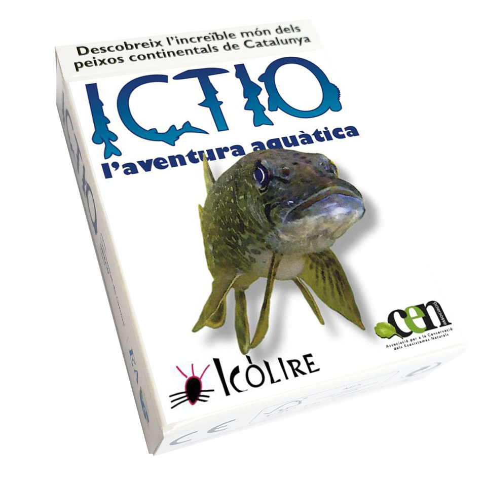 JOC DE CARTES ICTIO. DESCOBREIX L\'INCREÏBLE MÓN DELS PEIXOS CONTINENTALS DE CATALUNYA      1