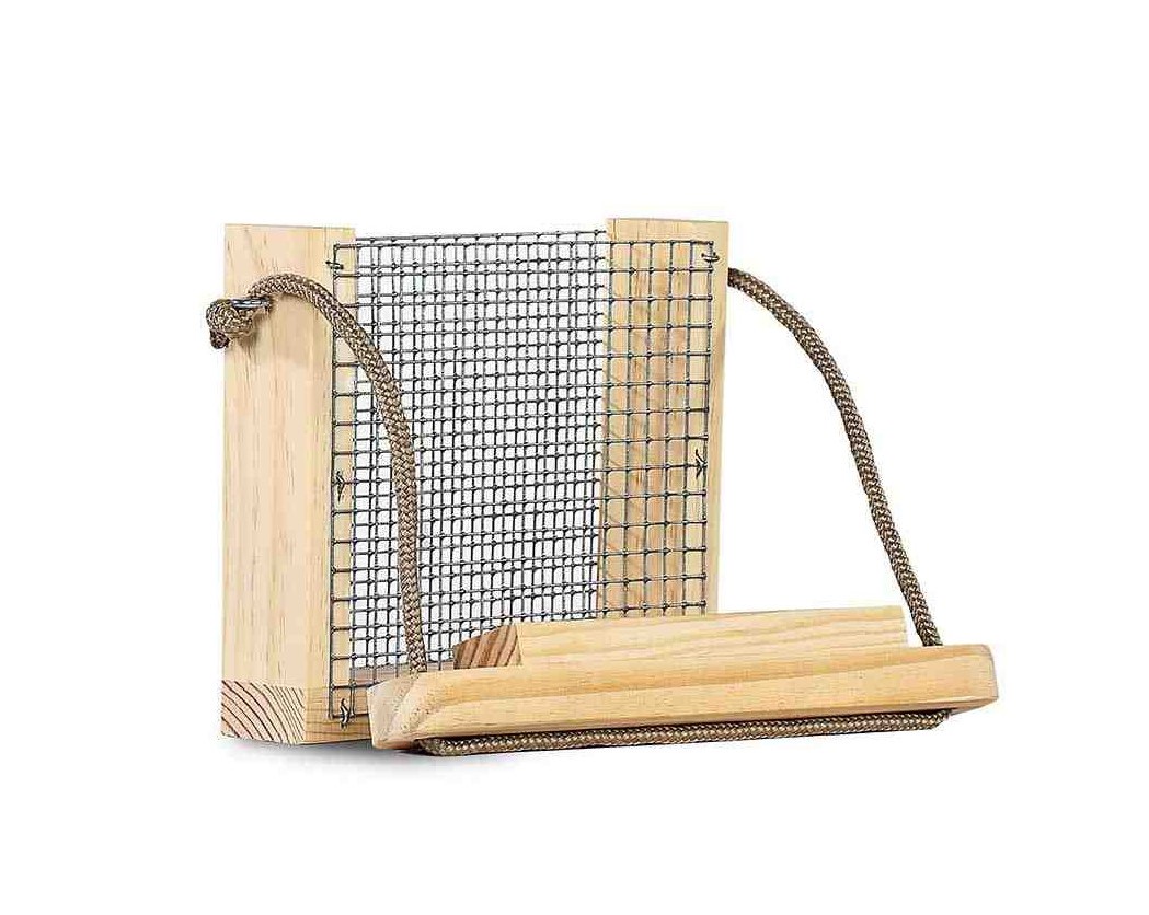 COMEDERO DE MADERA MODELO CESTA 4