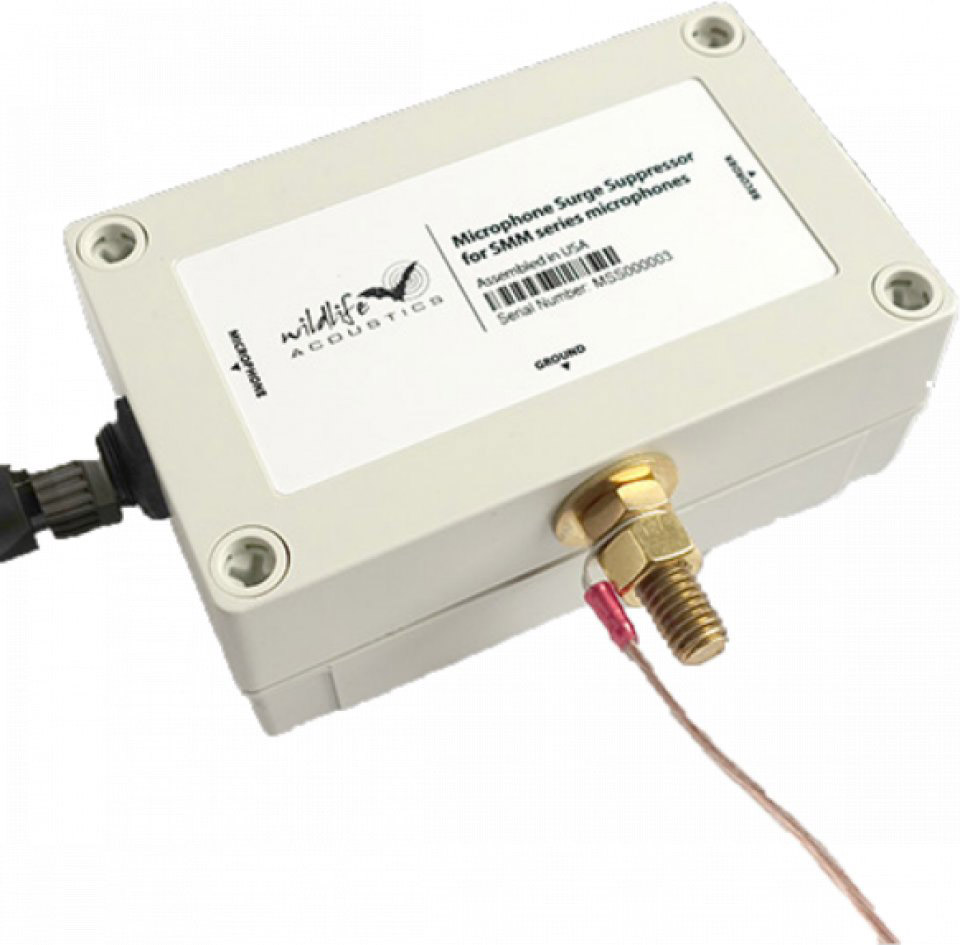 PROTECTOR CONTRA SOBRETENSIONES PARA LAS GRABADORAS SM4 Y SM4BAT SURGE SUPPRESSOR DE WILDLIFE ACOUSTICS