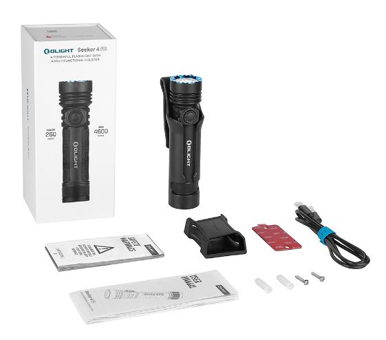 OLIGHT LINTERNA SEEKER 4 PRO RECARGABLE 4600 LM 5