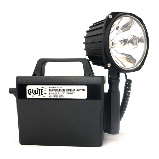 FOCO CLUBMAN DELUXE CB2 CON HAZ DE LUZ DE XENÓN PARA OBSERVACIÓN DE ANFIBIOS Y PECES Y BATERÍA RECARGABLE 1