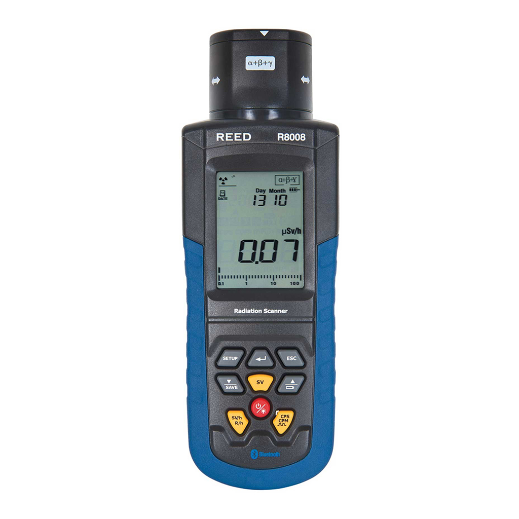 MEDIDOR DE RADIACIÓN PORTABLE REED R8008