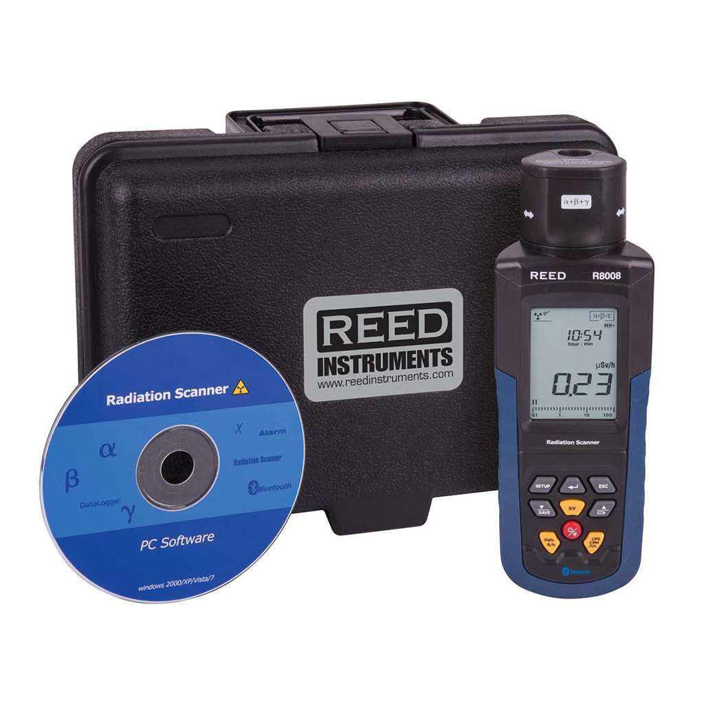 MEDIDOR DE RADIACIÓN PORTABLE REED R8008 2