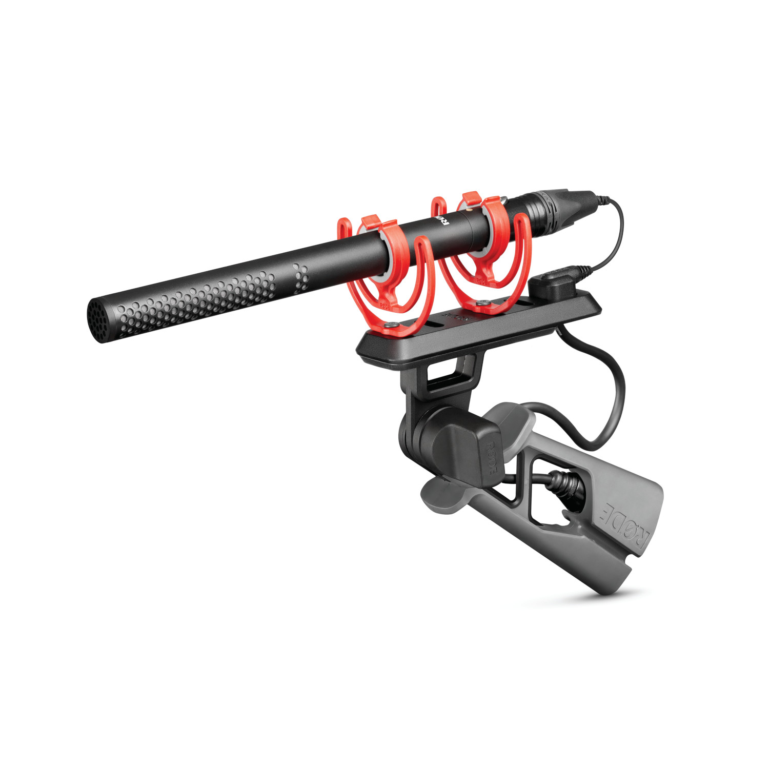 MICRÓFONO ALTAMENTE DIRECCIONAL DE CAÑÓN CORTO CON PISTOLA RODE NTG-5 1