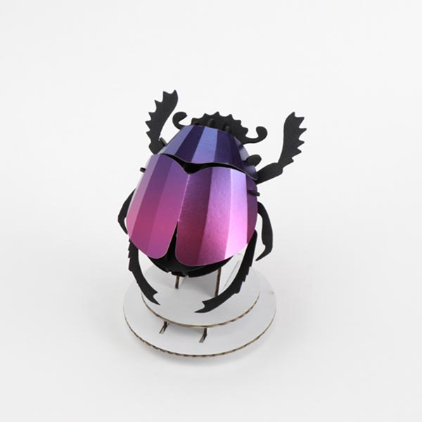 ROMPECABEZAS 3D ENTOMOLOGY PUZZLE  - SCARAB BEETLE