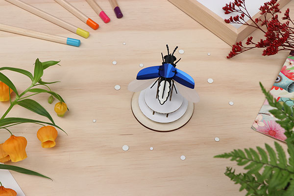 ROMPECABEZAS 3D ENTOMOLOGY PUZZLE - FIREFLY
