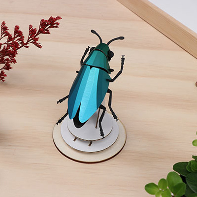ROMPECABEZAS 3D ENTOMOLOGY PUZZLE - JEWEL BEETLE