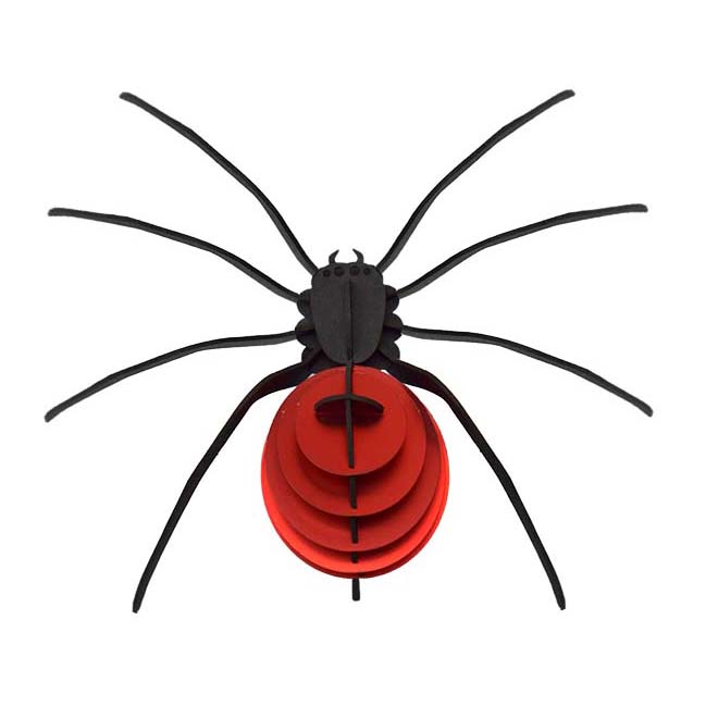 ROMPECABEZAS 3D ENTOMOLOGY PUZZLE - SPIDER RED