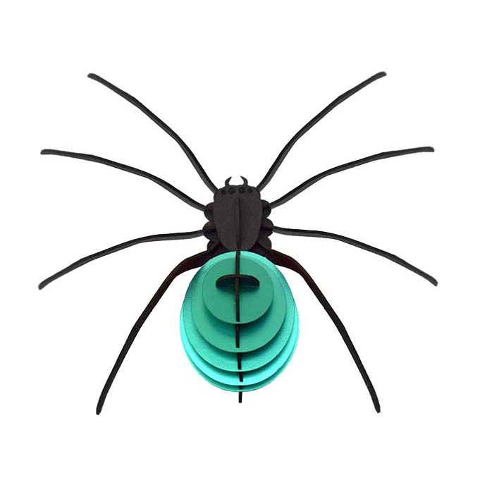 ROMPECABEZAS 3D ENTOMOLOGY PUZZLE - SPIDER GREEN