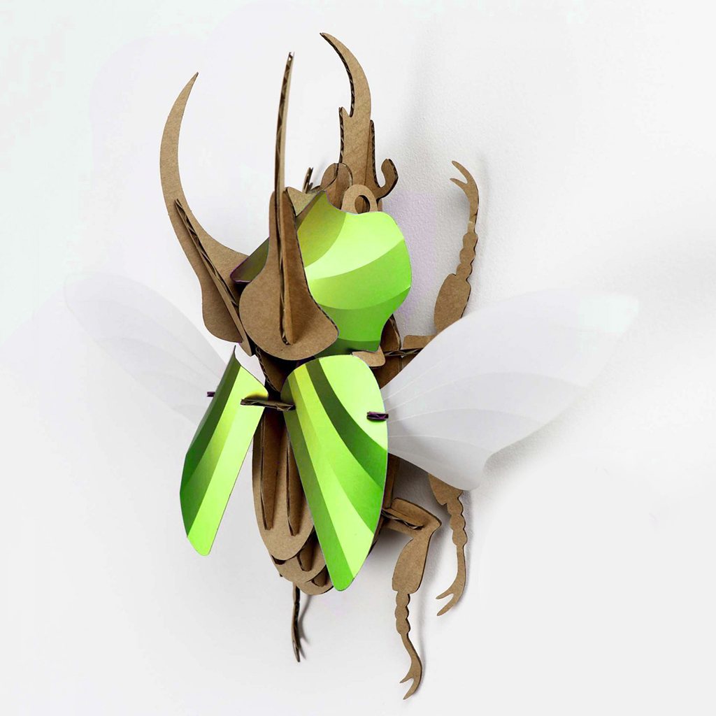 ROMPECABEZAS 3D KIT ENTOMOLOGY PUZZLE - ATLAS BEETLE