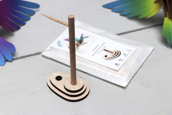 PERCHA DE MADERA PARA ROMPECABEZAS 3D BIRDS