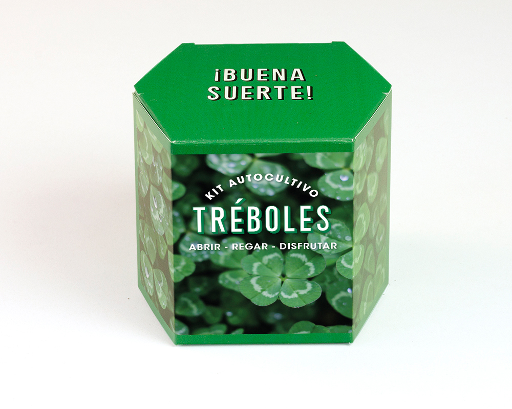 KIT AUTOCULTIVO DE TRÉBOLES 1