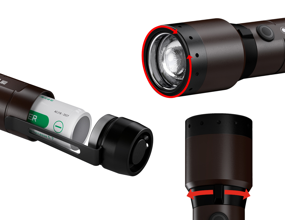 LINTERNA LEDLENSER P7R SIGNATURE 2000 LM 6