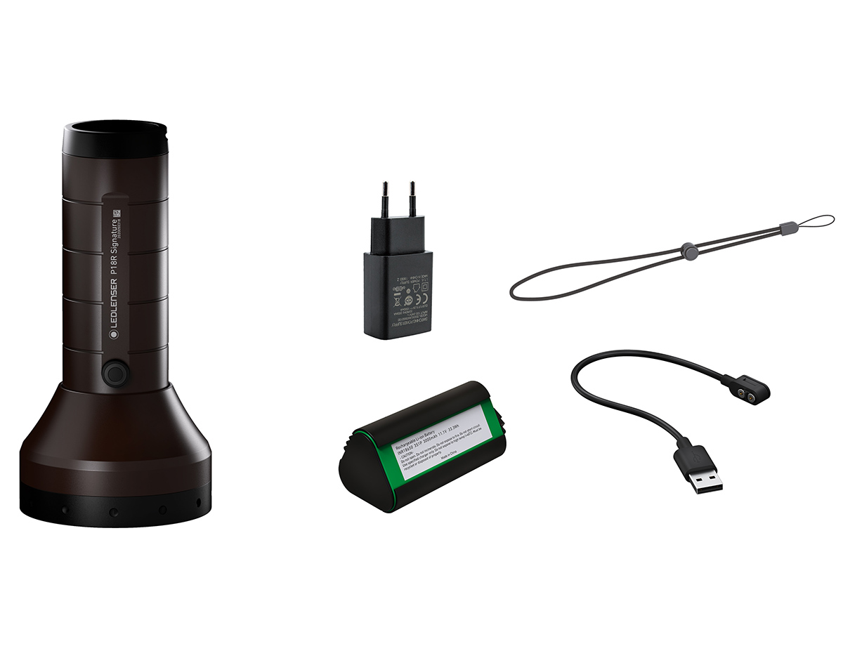 LINTERNA LEDLENSER P18R SIGNATURE 4500 LM 3