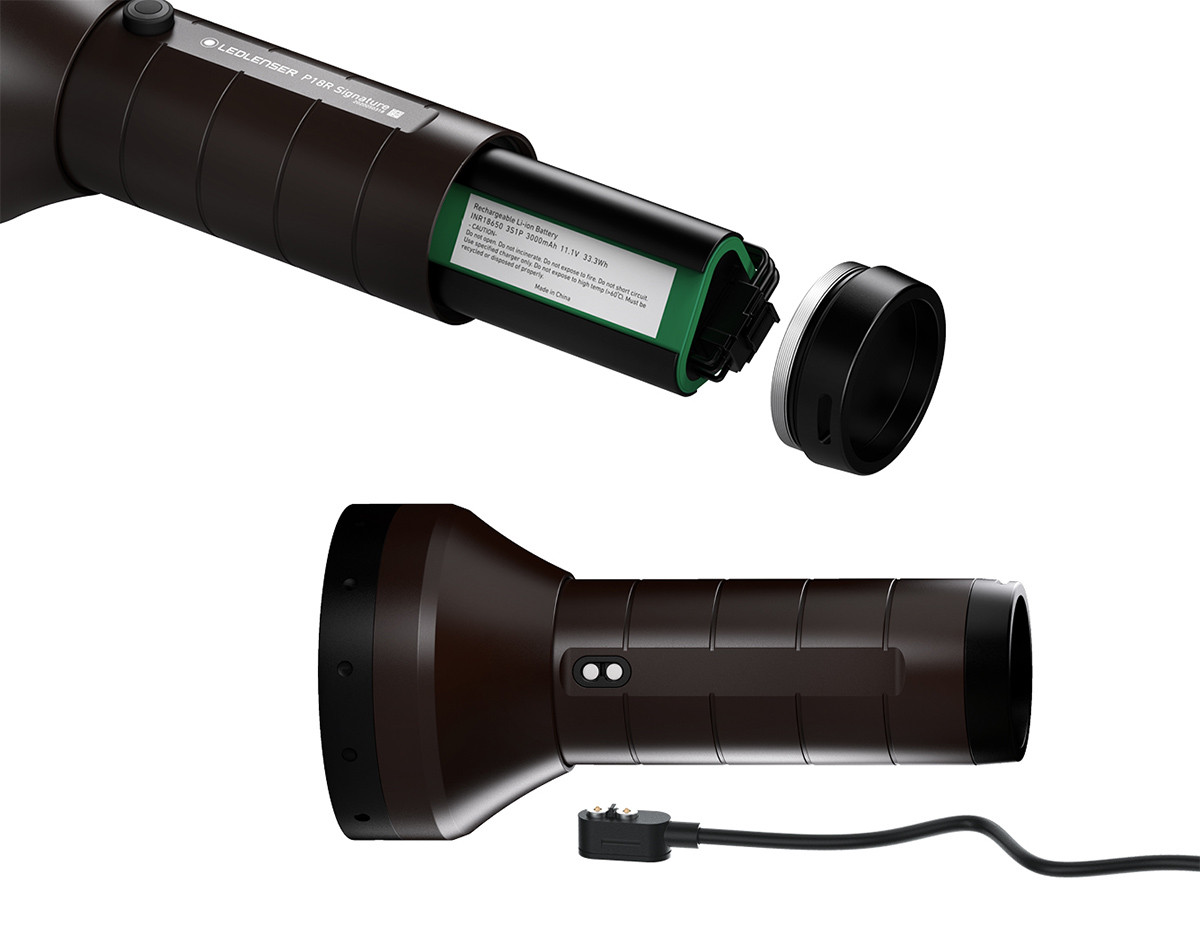 LINTERNA LEDLENSER P18R SIGNATURE 4500 LM 4