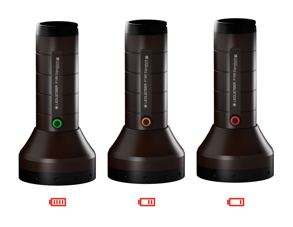 LINTERNA LEDLENSER P18R SIGNATURE 4500 LM 5