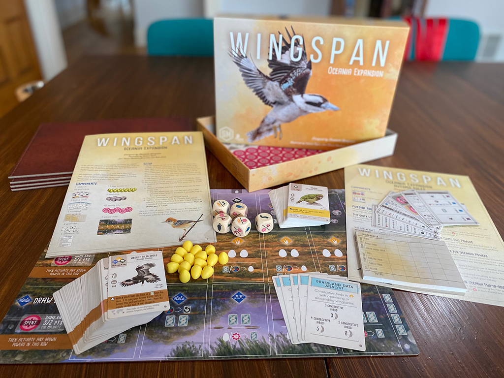JUEGO WINGSPAN: EXPANSIÓN OCEANÍA 5