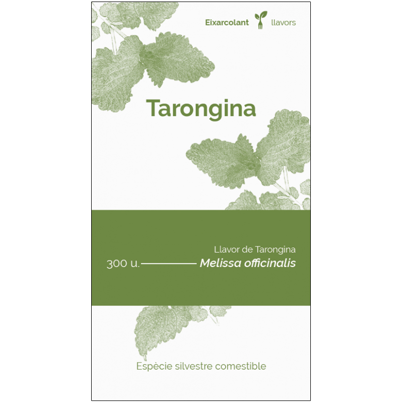 COL·LECTIU EIXARCOLANT. TARONGINA (MELISSA OFFICINALIS). LLAVORS DE VARIETATS AGRÍCOLES TRADICIONALS 1