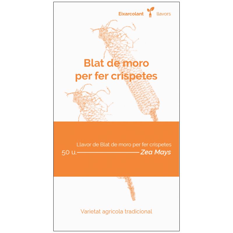 COL·LECTIU EIXARCOLANT. BLAT DE MORO PER FER CRISPETES (ZEA MAYS). LLAVORS DE VARIETATS AGRÍCOLES TRADICIONALS 1