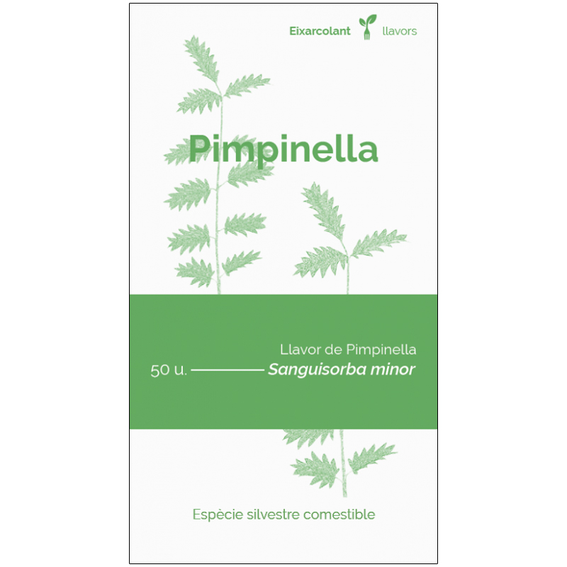COL·LECTIU EIXARCOLANT. PIMPINELLA (SANGUISORBA MINOR). LLAVORS DE VARIETATS AGRÍCOLES TRADICIONALS 1