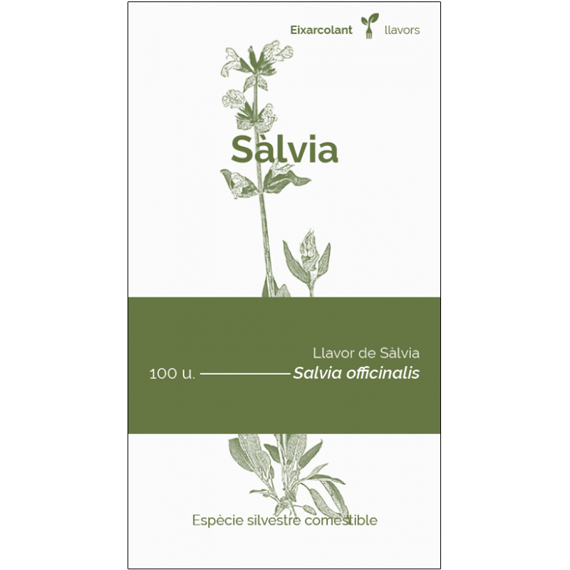 COL·LECTIU EIXARCOLANT. SÀLVIA (SALVIA OFFICINALIS). LLAVORS DE VARIETATS AGRÍCOLES TRADICIONALS 1
