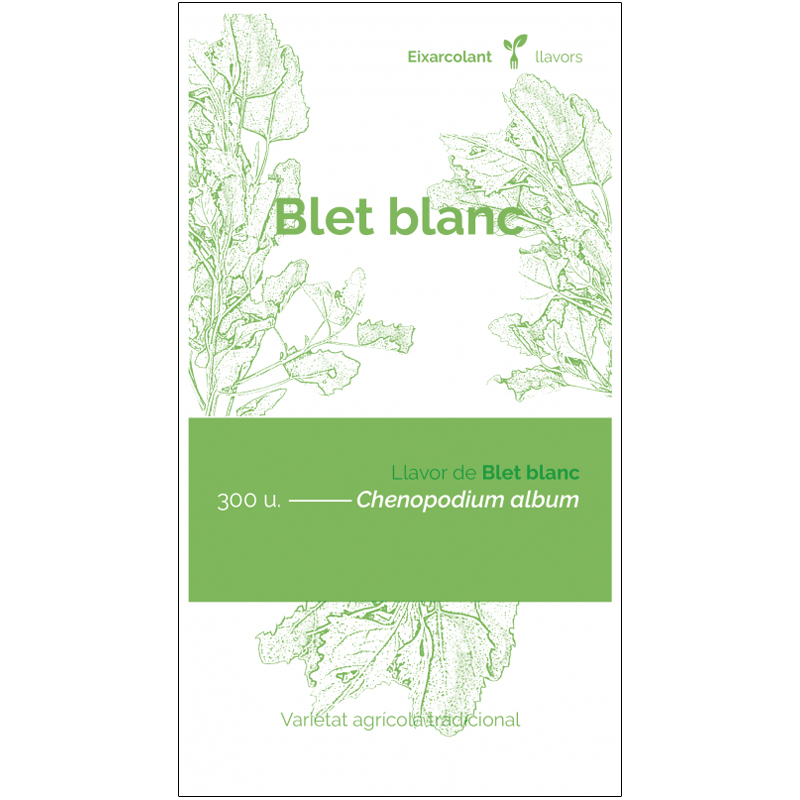 COL·LECTIU EIXARCOLANT. BLET BLANC (CHENOPODIUM ALBUM). LLAVORS DE VARIETATS AGRÍCOLES TRADICIONALS 1