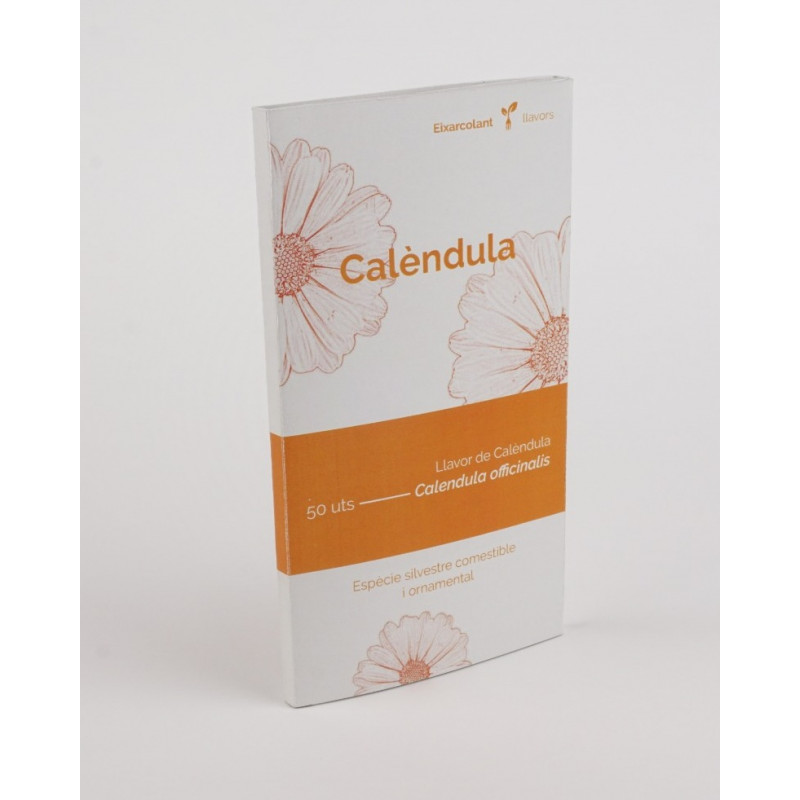 COL·LECTIU EIXARCOLANT. CALÈNDULA (CALENDULA OFFICINALIS). LLAVORS DE VARIETATS AGRÍCOLES TRADICIONALS 5