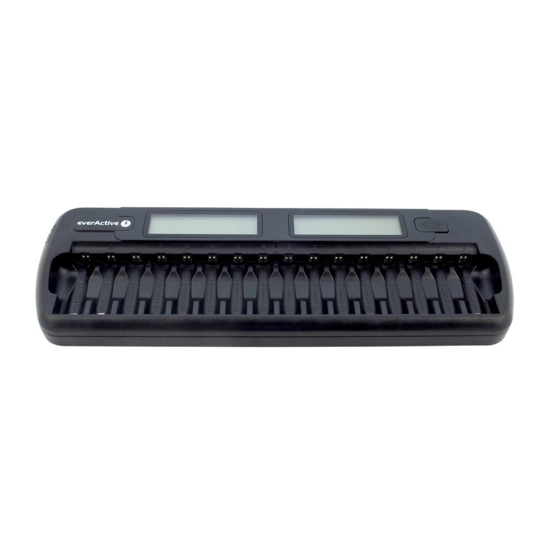 CARGADOR EVERACTIVE NC1600 PARA 16 BATERÍAS AA O AAA TIPO Ni-MH O Ni-CD
 2