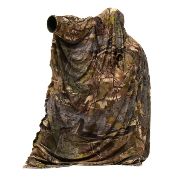 CAPELINA DE TELA DE CAMUFLAJE LIGERA Y TRANSPIRABLE BAG HIDE BUTEO PHOTO GEAR / STEALTH GEAR PARA FOTOGRAFÍA DE FAUNA COLOR VERDE 1