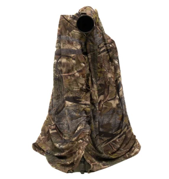 CAPELINA DE TELA DE CAMUFLAJE LIGERA Y TRANSPIRABLE BAG HIDE BUTEO PHOTO GEAR / STEALTH GEAR PARA FOTOGRAFÍA DE FAUNA COLOR VERDE 2