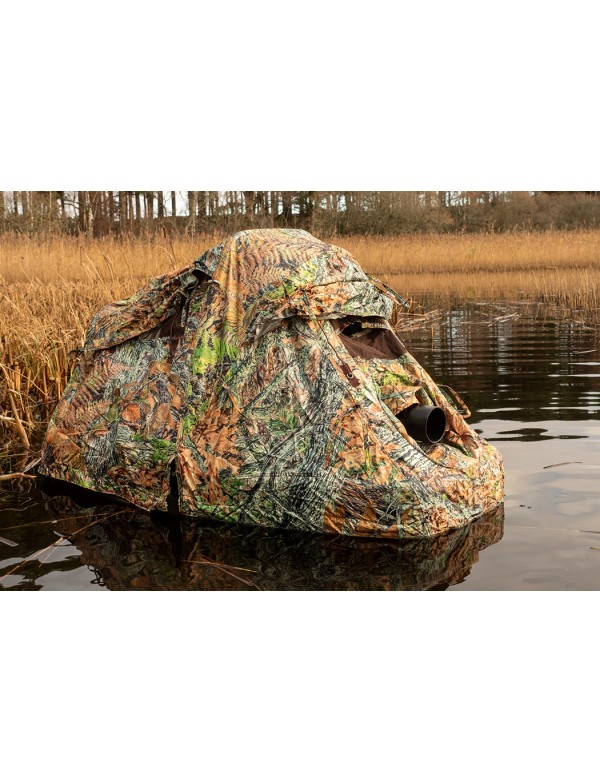 ESCONDITE FOTOGRÁFICO FLOTANTE CON CARPA TRAGOPAN FLOATING HIDE 1