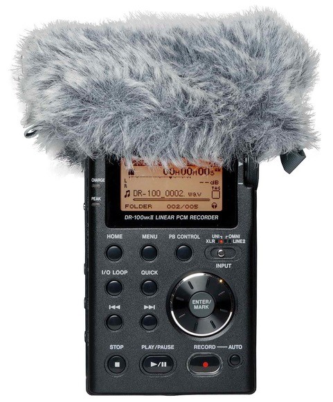 TASCAM WS-11 FUNDA ANTIVIENTO PARA GRABADORAS DR-05X, DR-40X Y DR-100MK3 2