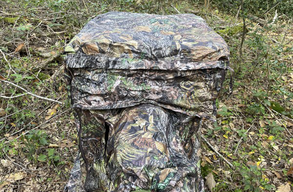 TRAGOPAN TIENDA DE CAMUFLAJE PARA LAS SILLAS CON RESPALDO Y TECHO LAGOPUS S Y B 3