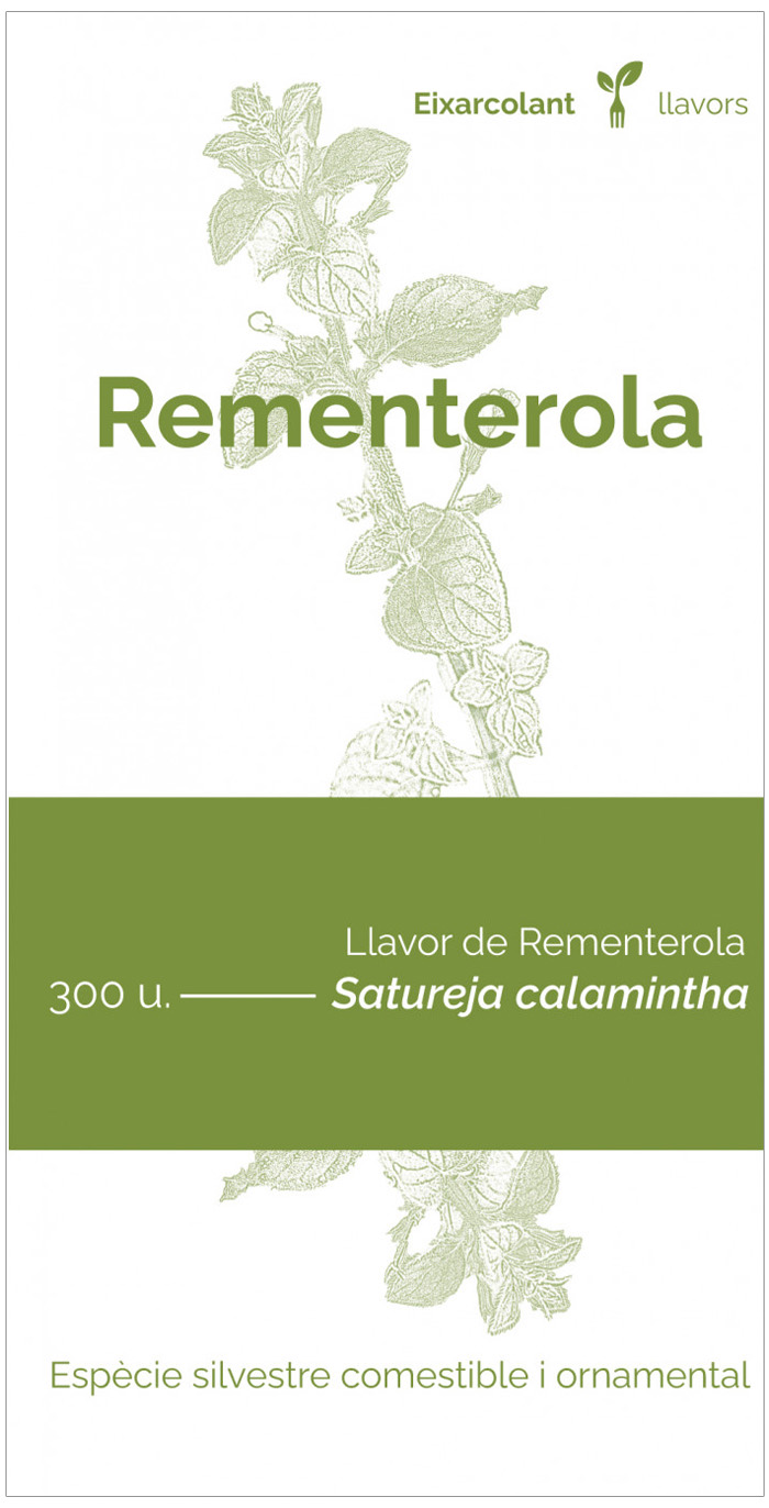 COL·LECTIU EIXARCOLANT. REMENTEROLA (SATUREJA CALAMINTHA). LLAVORS DE VARIETATS AGRÍCOLES TRADICIONALS 1